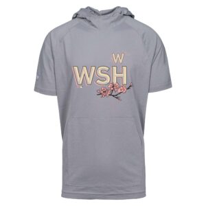 Men's Levelwear Gray Washington Nationals City Connect Phase Core Hoodie T-Shirt