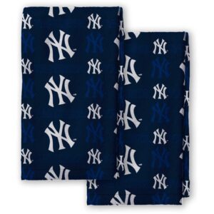 Pegasus New York Yankees 2-Pack Repeat Logo Dish Towel Set