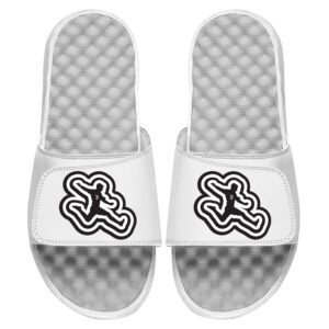 Youth ISlide  White Juventus Player Outline Slide Sandals