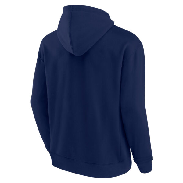 Unisex Fanatics Navy Dallas Mavericks Elements Super Soft Fleece Pullover Hoodie - Image 7