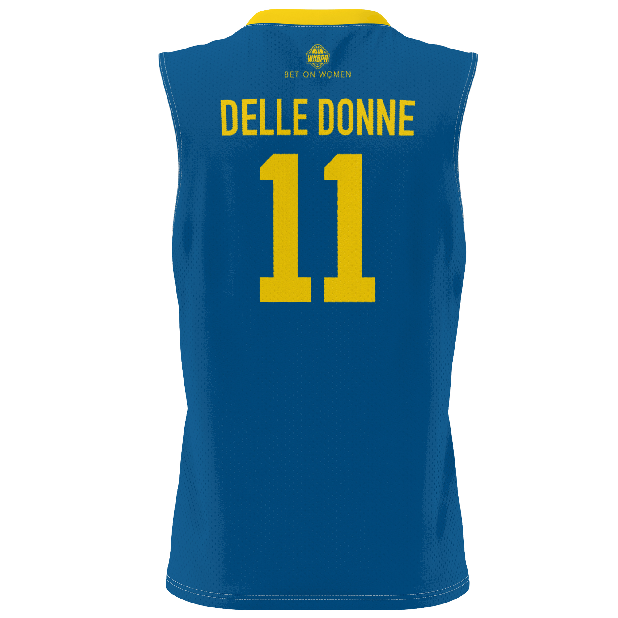 Youth GameDay Greats Elena Delle Donne Blue Delaware Fightin' Blue Hens Lightweight Basketball Alumni Jersey - Image 7