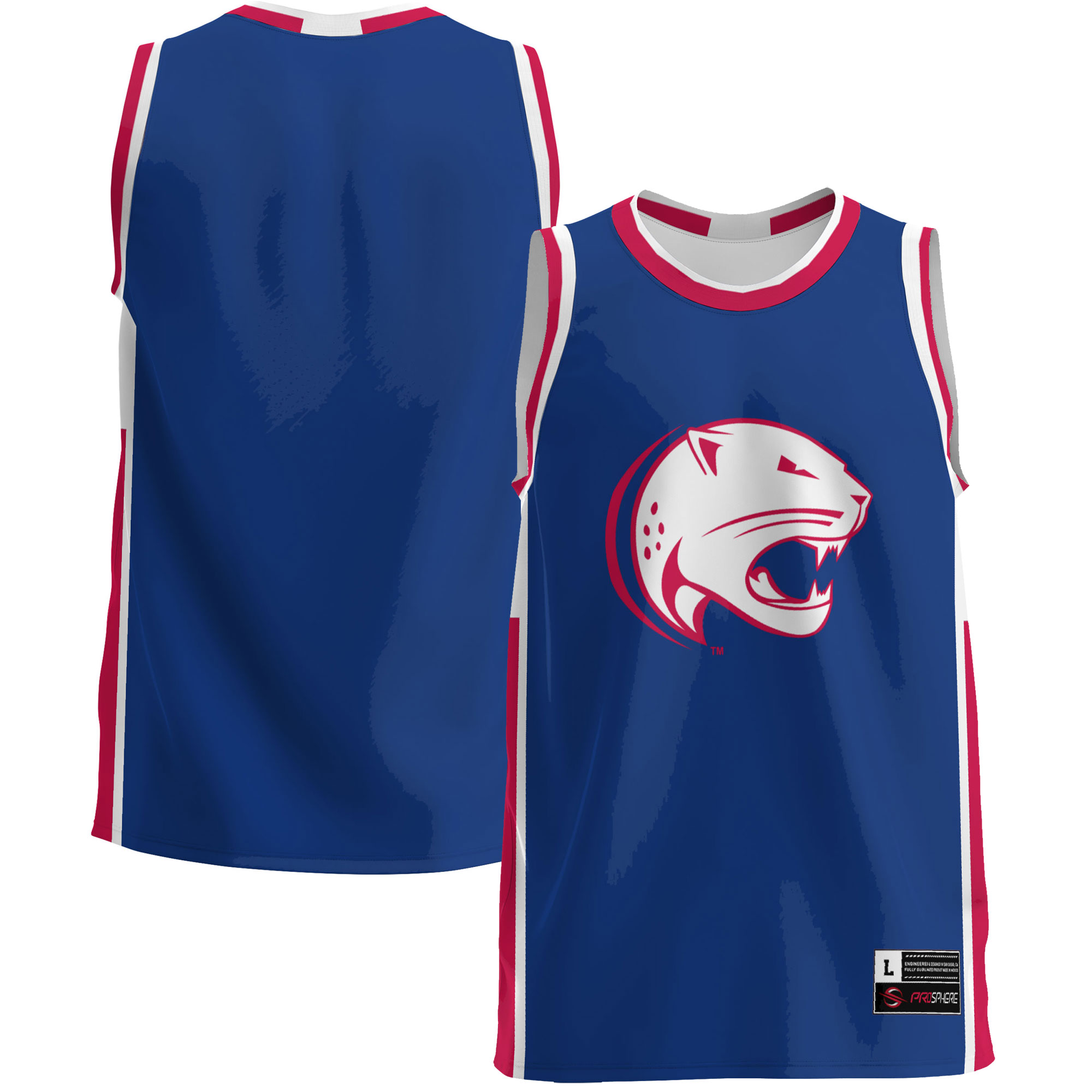 Men's GameDay Greats Blue South Alabama Jaguars Lightweight Basketball Jersey - Image 9