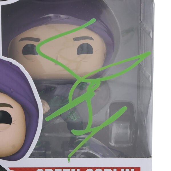 Willem Dafoe Spider-Man Autographed Green Goblin #1165 Funko Pop! Vinyl Figure - BAS - Image 5