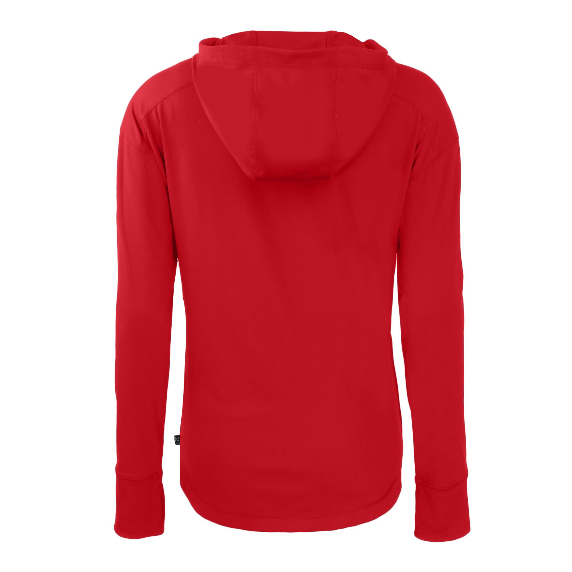 Women's Cutter & Buck Red Texas Rangers Daybreak Eco Recycled Full-Zip Hoodie - Image 4