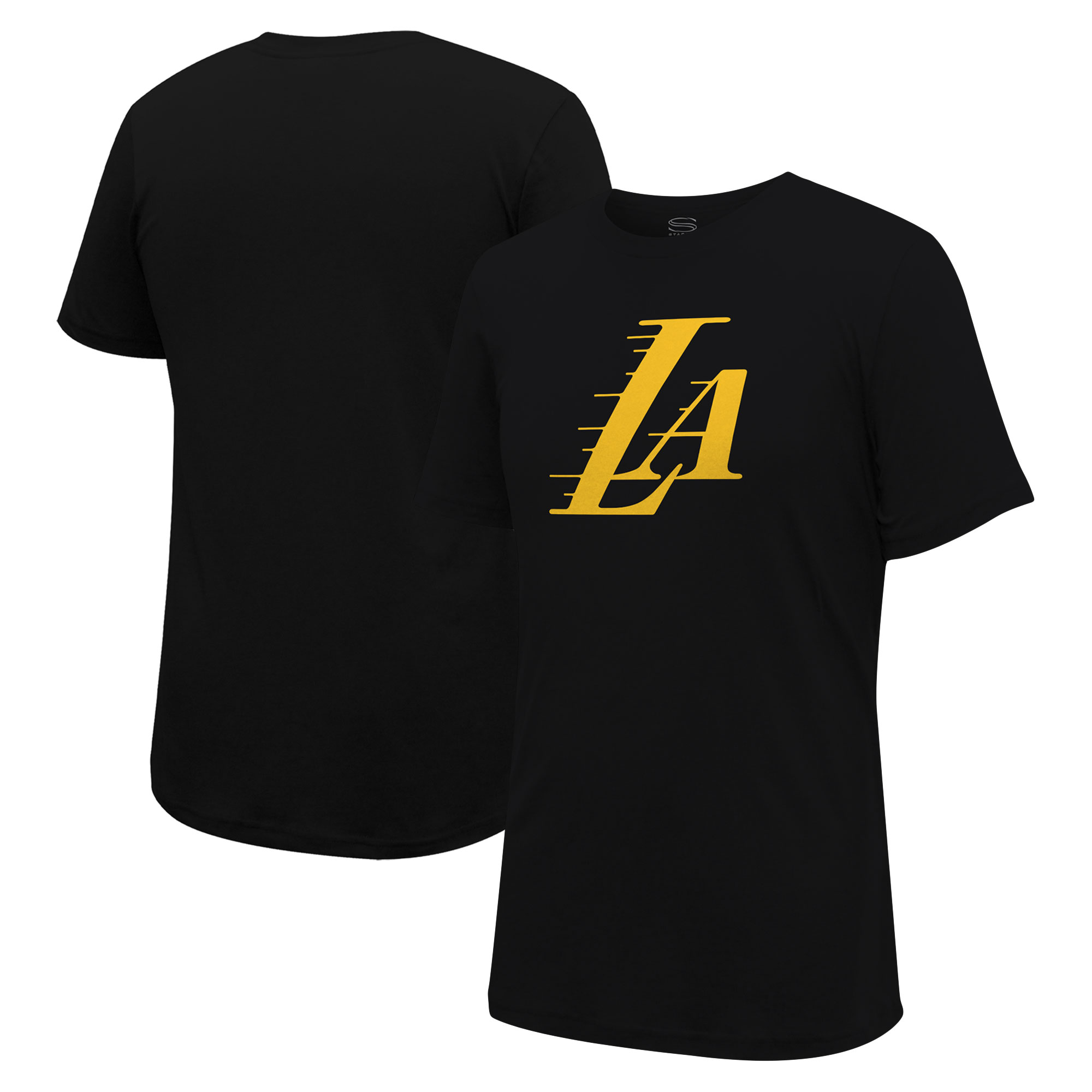 Unisex Stadium Essentials Black Los Angeles Lakers Primary Logo T-Shirt - Image 5