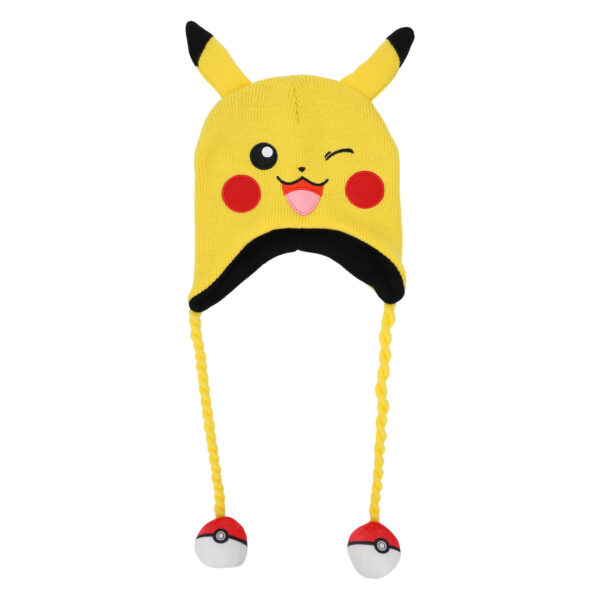 Men's Pikachu Yellow Pokemon Knit Hat - Image 7