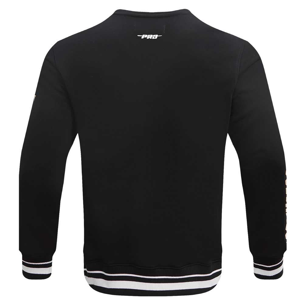 Men's Pro Standard Black Colorado Buffaloes Classic Stacked Logo Pullover Sweatshirt - Image 6