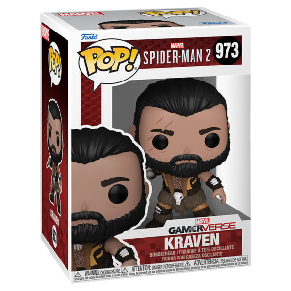Marvel's Spider-Man 2 Kraven #973 Funko Pop! Gamerverse Vinyl Figure - Image 3