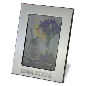 Iowa State Cyclones 5" x 7" Silver Plated Photo Frame