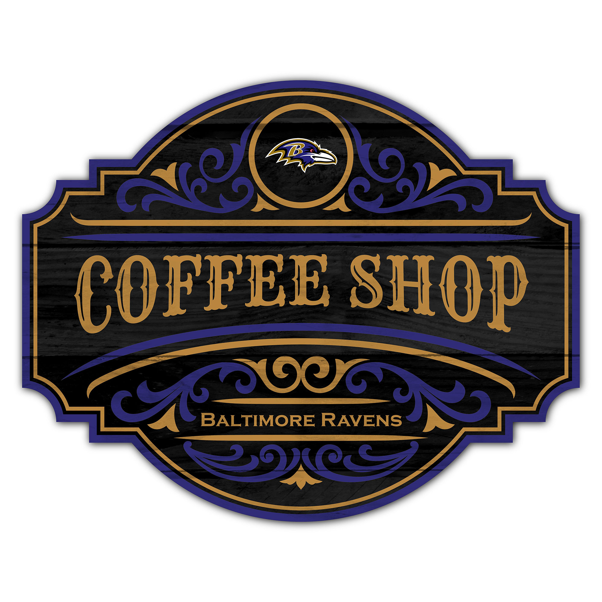 Baltimore Ravens 12" Coffee Tavern Sign