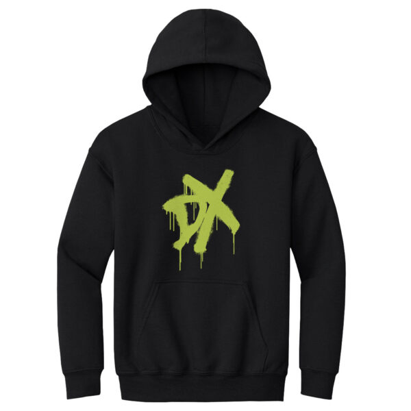 Youth 500 Level  Black D-Generation X Spray Paint Logo Pullover Hoodie