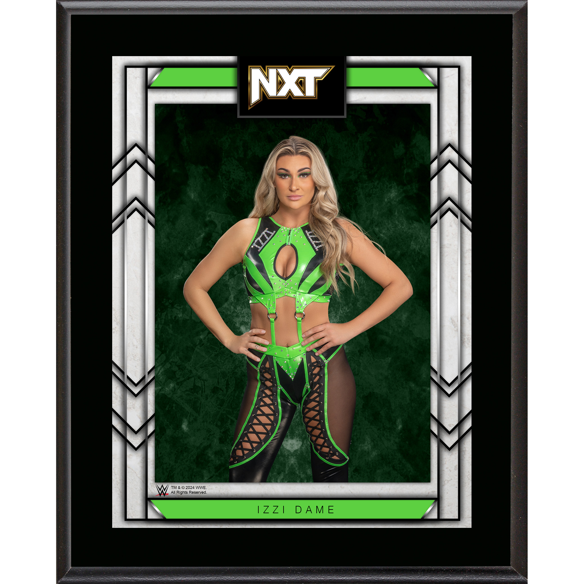Izzi Dame WWE NXT 10.5" x 13" Sublimated Plaque