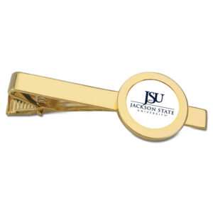 Gold Jackson State Tigers Tie Bar