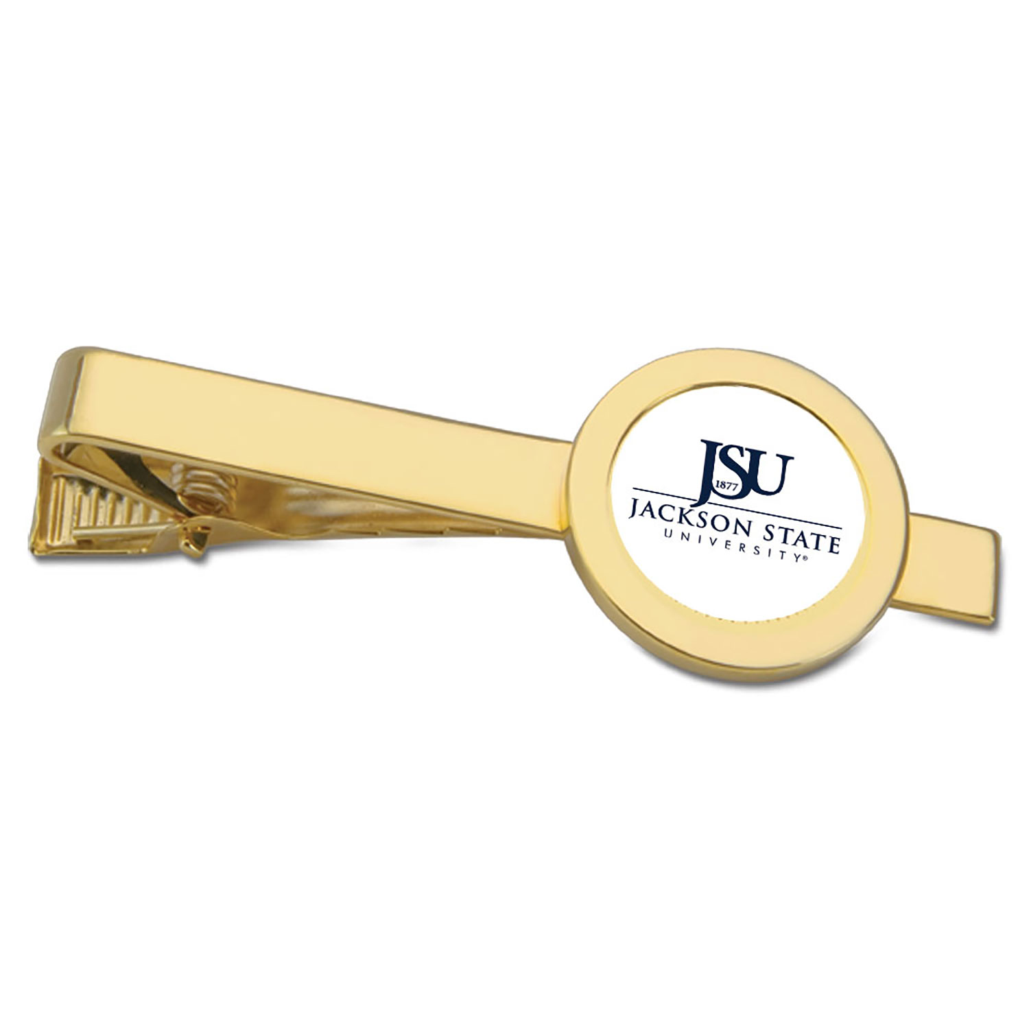 Gold Jackson State Tigers Tie Bar