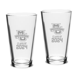 Marquette Golden Eagles Class of 2024 Two-Piece 16oz. Classic Pint Glass Set