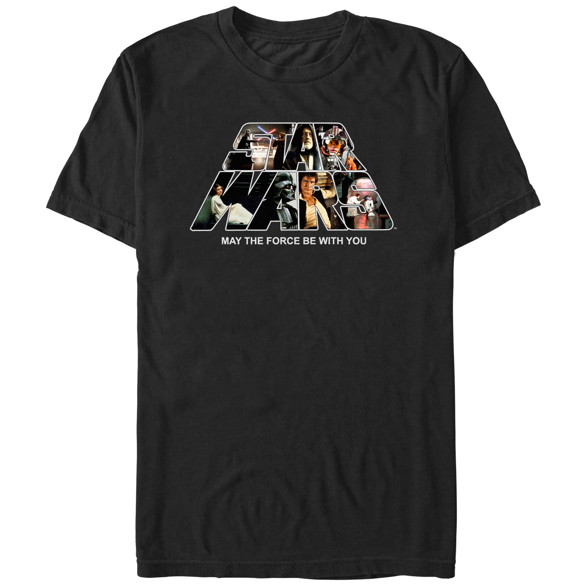 Men's Mad Engine Black Star Wars Graphic T-Shirt