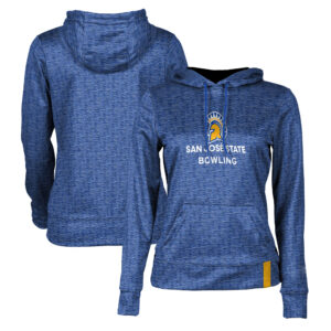 Women's ProSphere  Royal San Jose State Spartans Bowling Pullover Hoodie