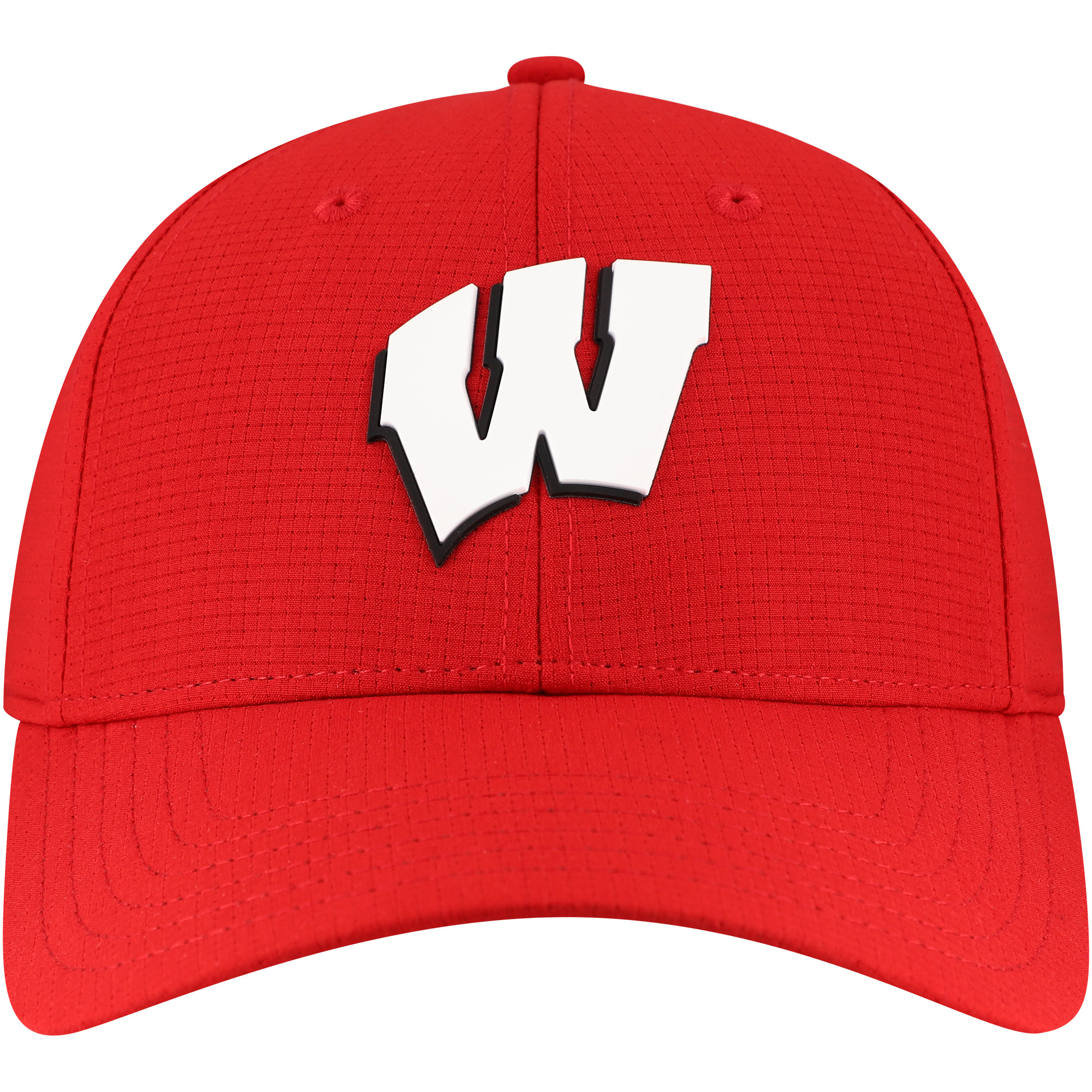 Men's Under Armour Red Wisconsin Badgers Sideline Performance Flex Hat - Image 7