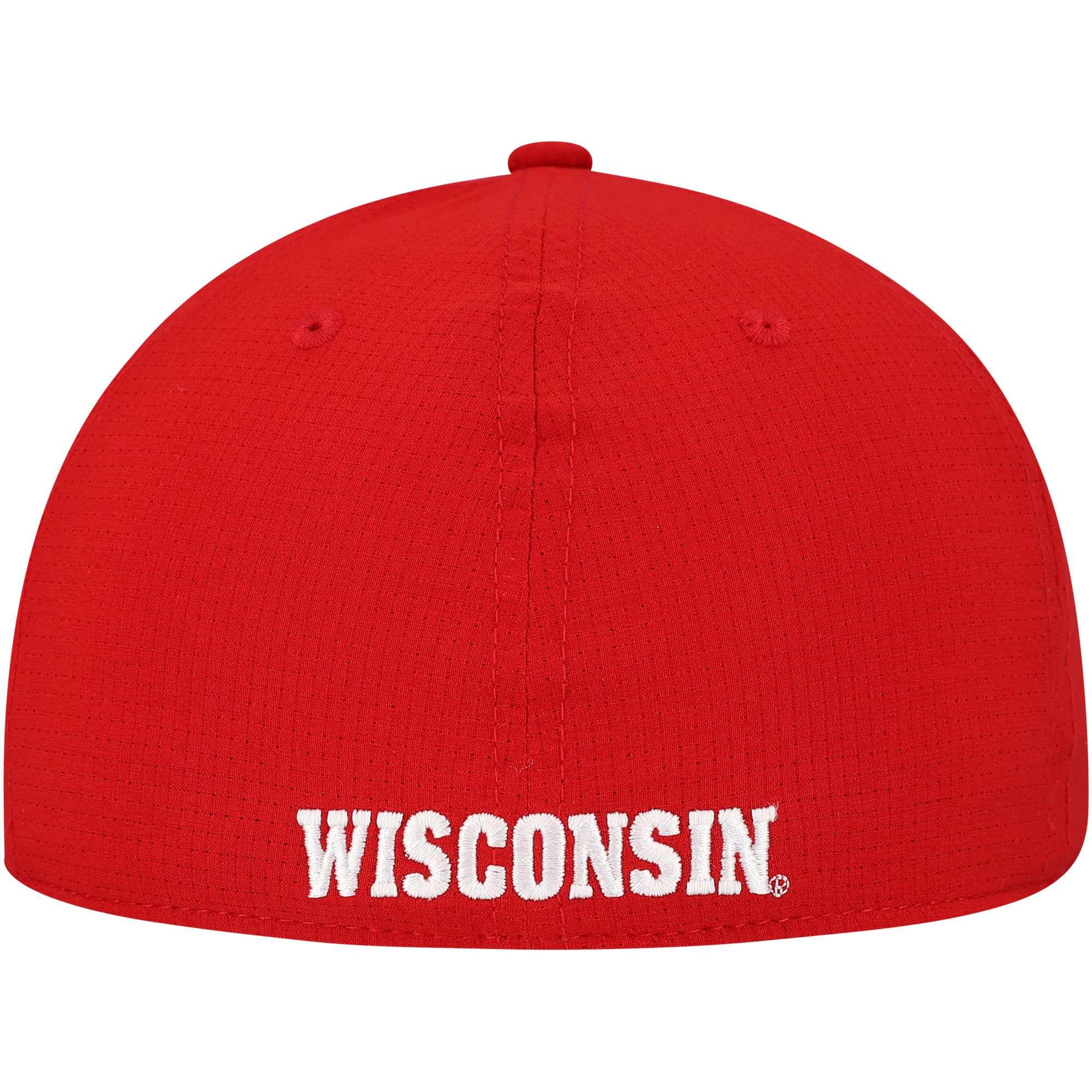 Men's Under Armour Red Wisconsin Badgers Sideline Performance Flex Hat - Image 9