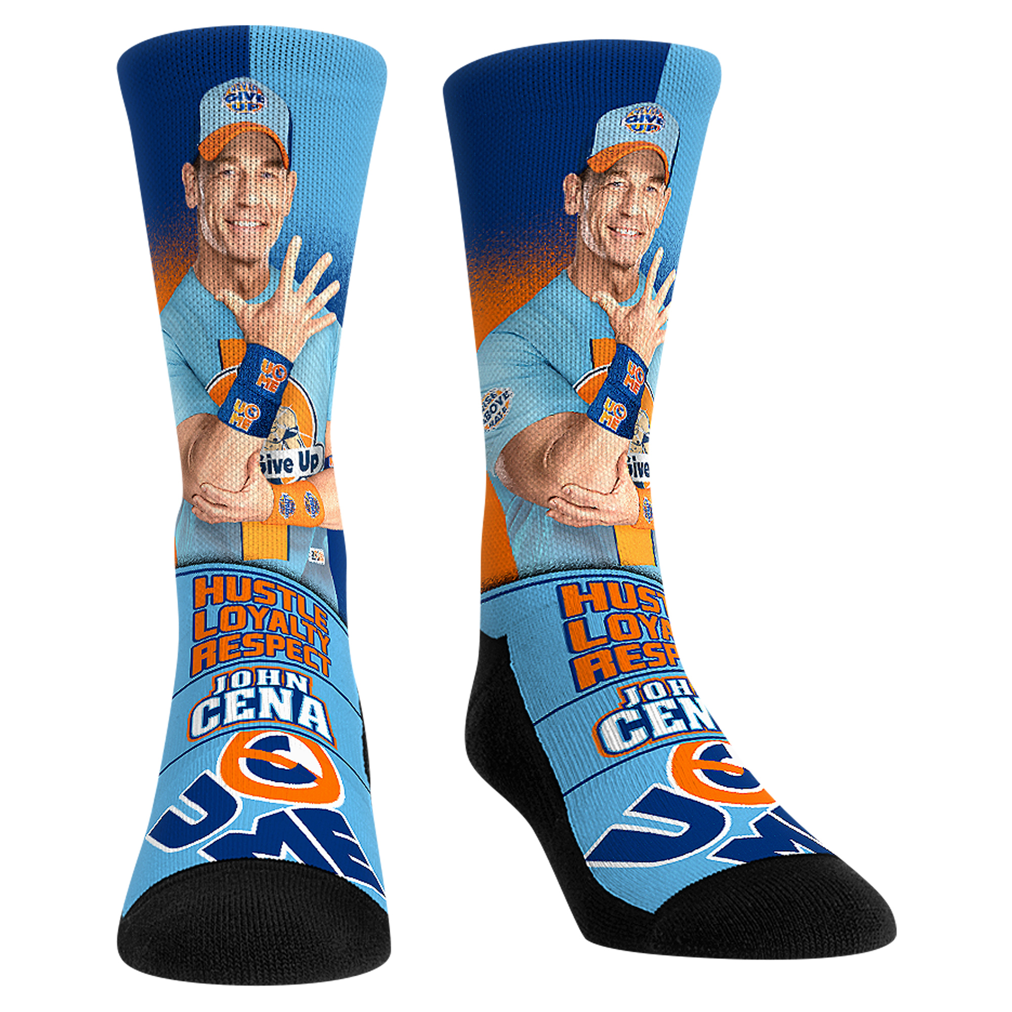 Unisex Rock Em Socks John Cena Stare Down Crew Socks
