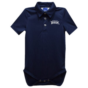 Infant Vive La Fete Navy Howard Bison Polo Bodysuit