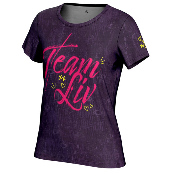 Women's ProSphere Purple Liv Morgan Revenge Tour T-Shirt - Image 6