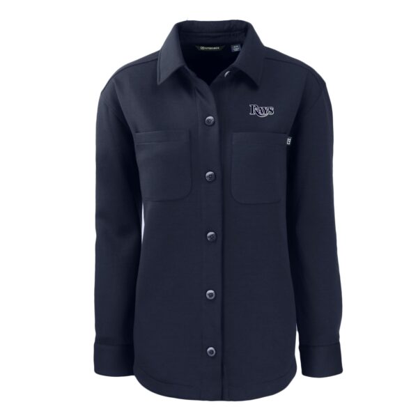 Men's Antigua Heather Black Toronto Rock Course Full-Zip Vest - Image 3