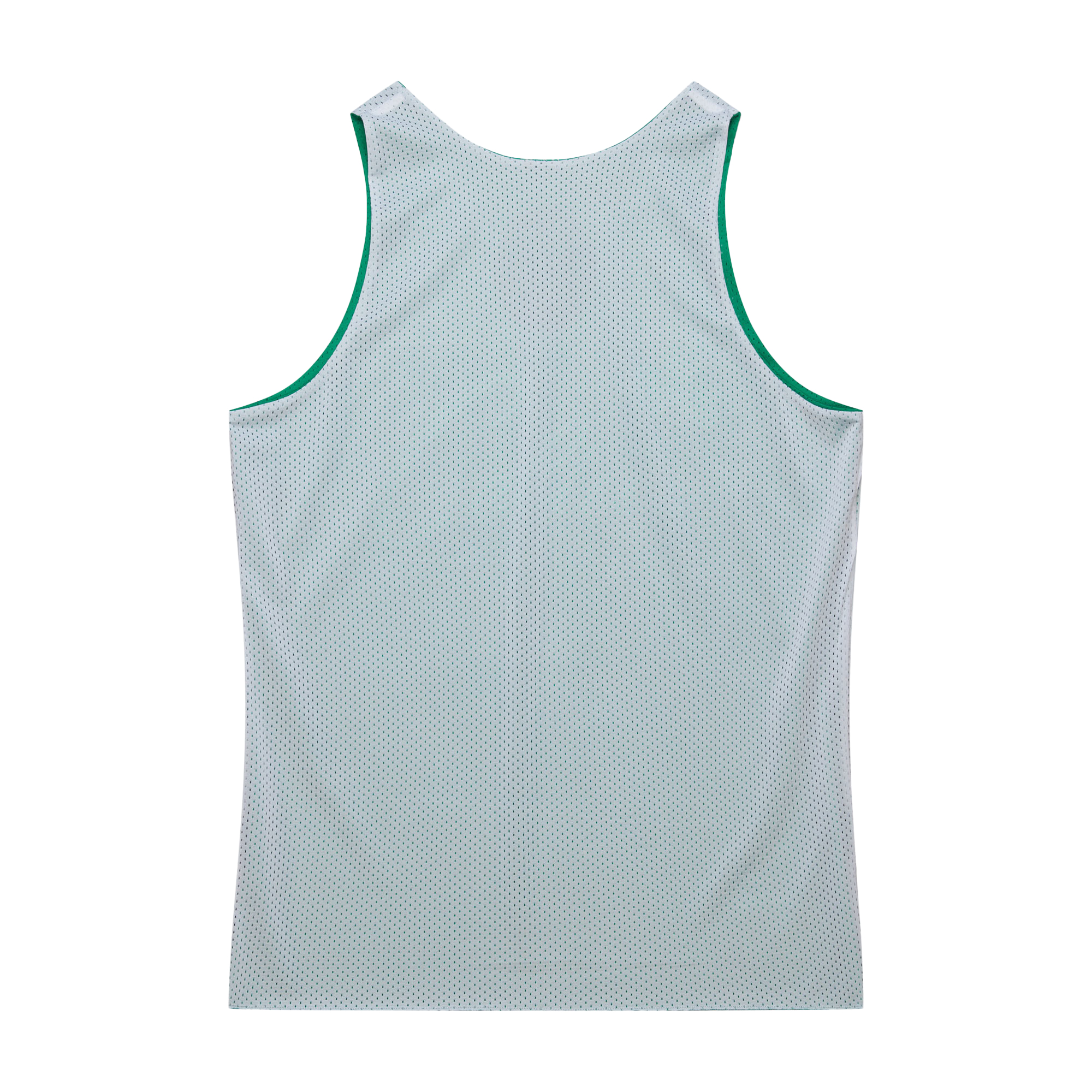 Men's Mitchell & Ness Kelly Green/White Boston Celtics Hardwood Classics Reversible Mesh Practice Jersey - Image 6