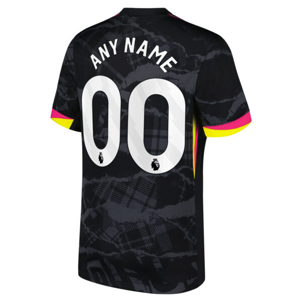 Men's Nike Anthracite Chelsea 2024/25 Third Replica Custom Jersey - Image 7