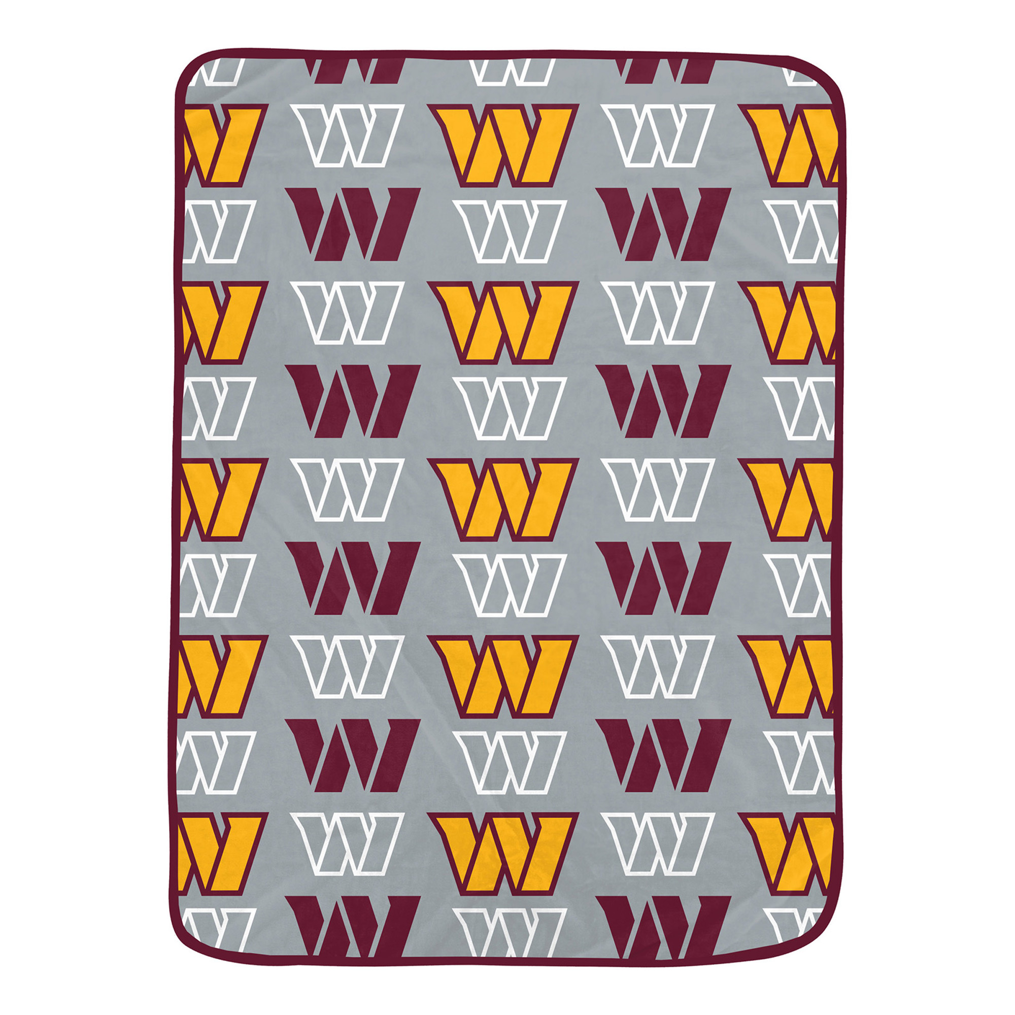 Pegasus Washington Commanders 60" x 72" Logo Roll Ultra Soft Blanket