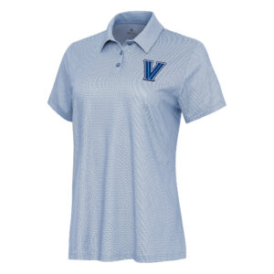 Women's Antigua  White/Blue Villanova Wildcats Rings Polo
