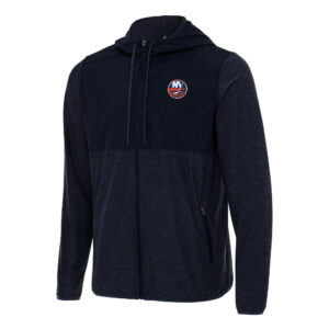 Men's Antigua Navy New York Islanders Sway Full-Zip Hoodie Jacket
