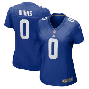 Women's Nike Brian Burns  Royal New York Giants  Game Jersey