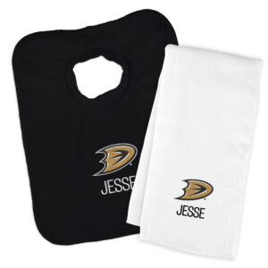 Chad & Jake  Anaheim Ducks Personalized Logo & Bib Set