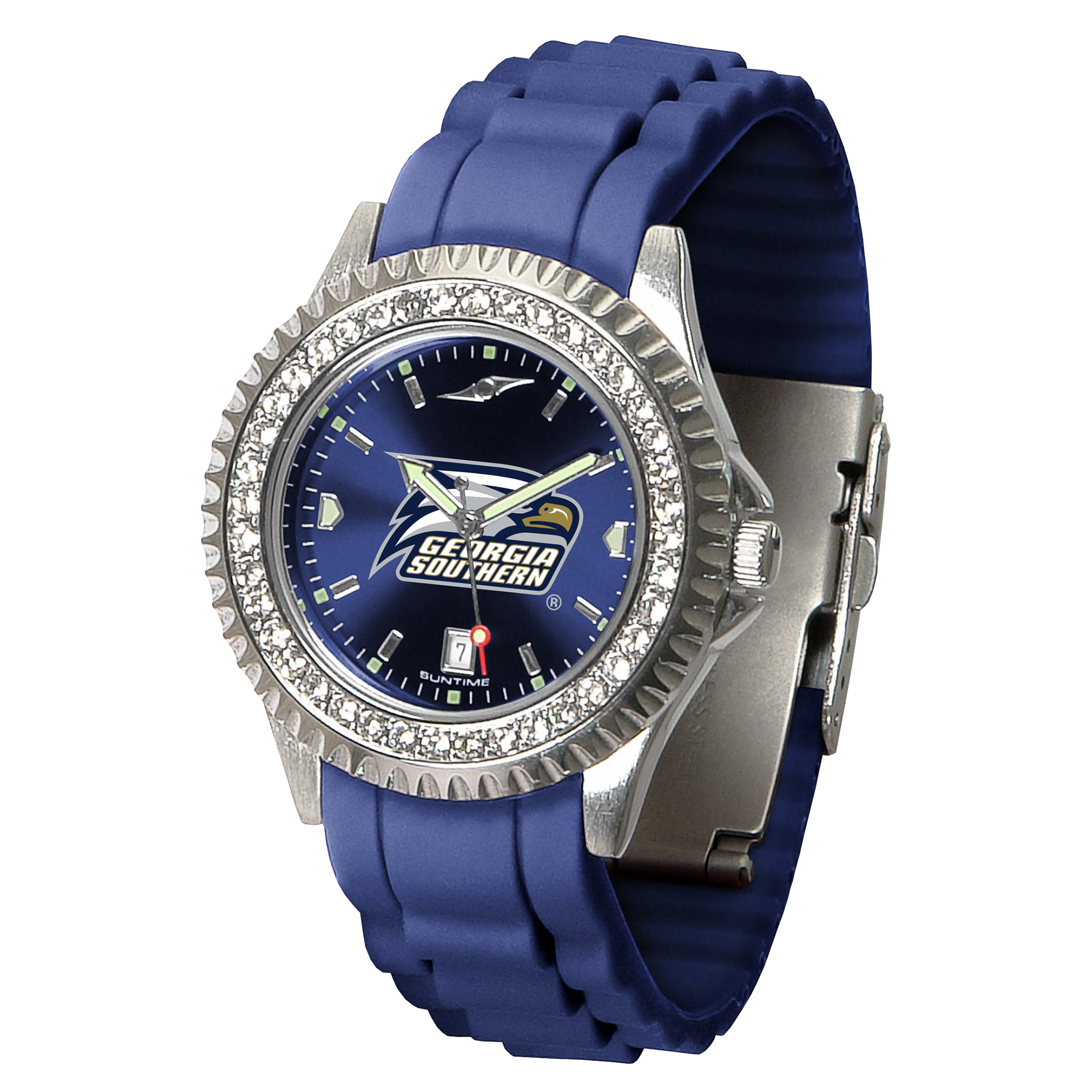 Women's Navy Georgia Southern Eagles New Sparkle Watch