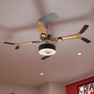 Chicago Blackhawks Split Stick Home Ceiling Fan