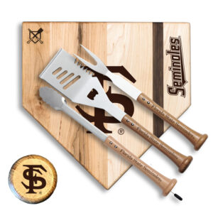 Baseball BBQ  Florida State Seminoles 17" Silver Slugger Combo Set