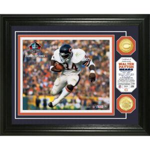 Highland Mint Walter Payton Chicago Bears Hall of Fame Induction Photomint
