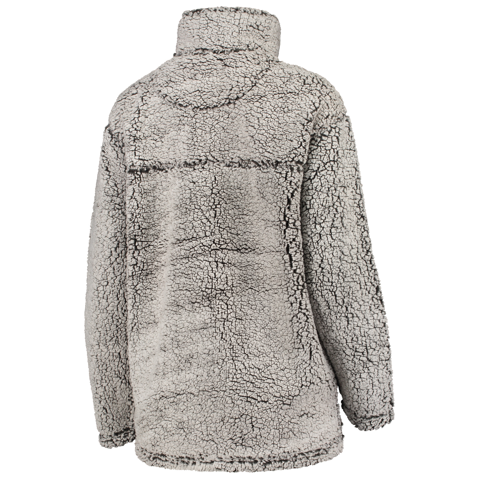 Women's G-III 4Her by Carl Banks Gray Dallas Stars Sherpa Quarter-Zip Pullover Jacket - Image 9