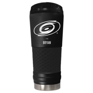 Black Carolina Hurricanes 24oz. Personalized Stealth Draft Tumbler