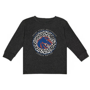 Girls Toddler Charcoal Boise State Broncos Call the Shots Long Sleeve T-Shirt