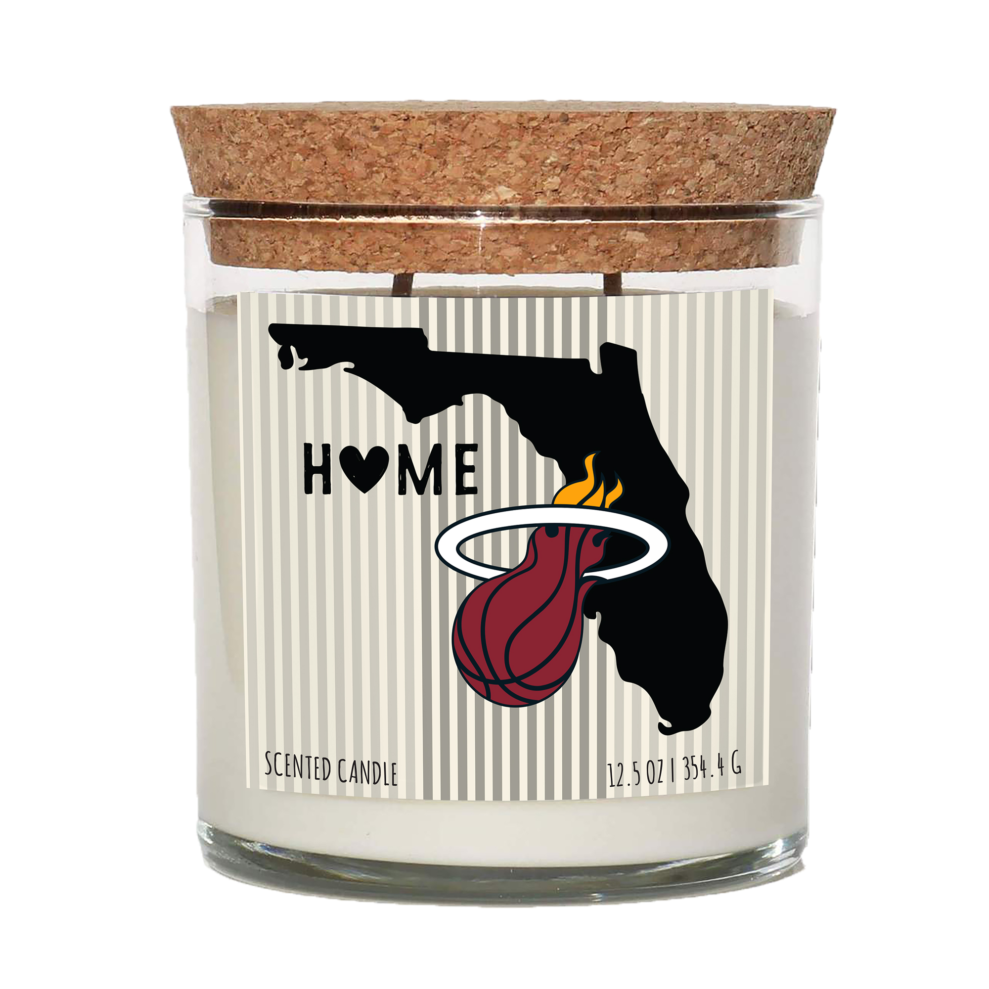 Miami Heat Home State Candle