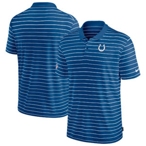 Men's Nike Royal Indianapolis Colts Sideline Lock Up Victory Performance Polo