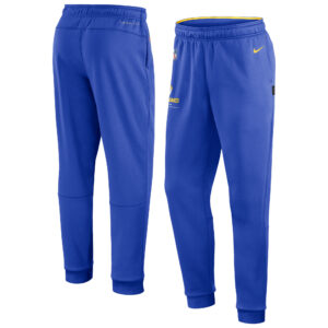 Men's Nike Royal Los Angeles Rams Sideline Logo Performance Pants