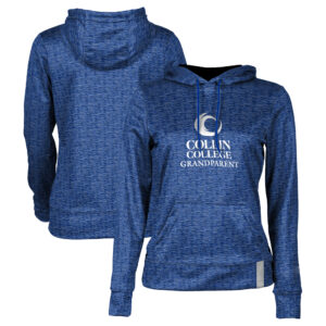 Women's Blue Collin Cougars Grandparent Pullover Hoodie