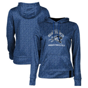 Women's Royal Saint Francis Cougars Women's Track & Field Pullover Hoodie