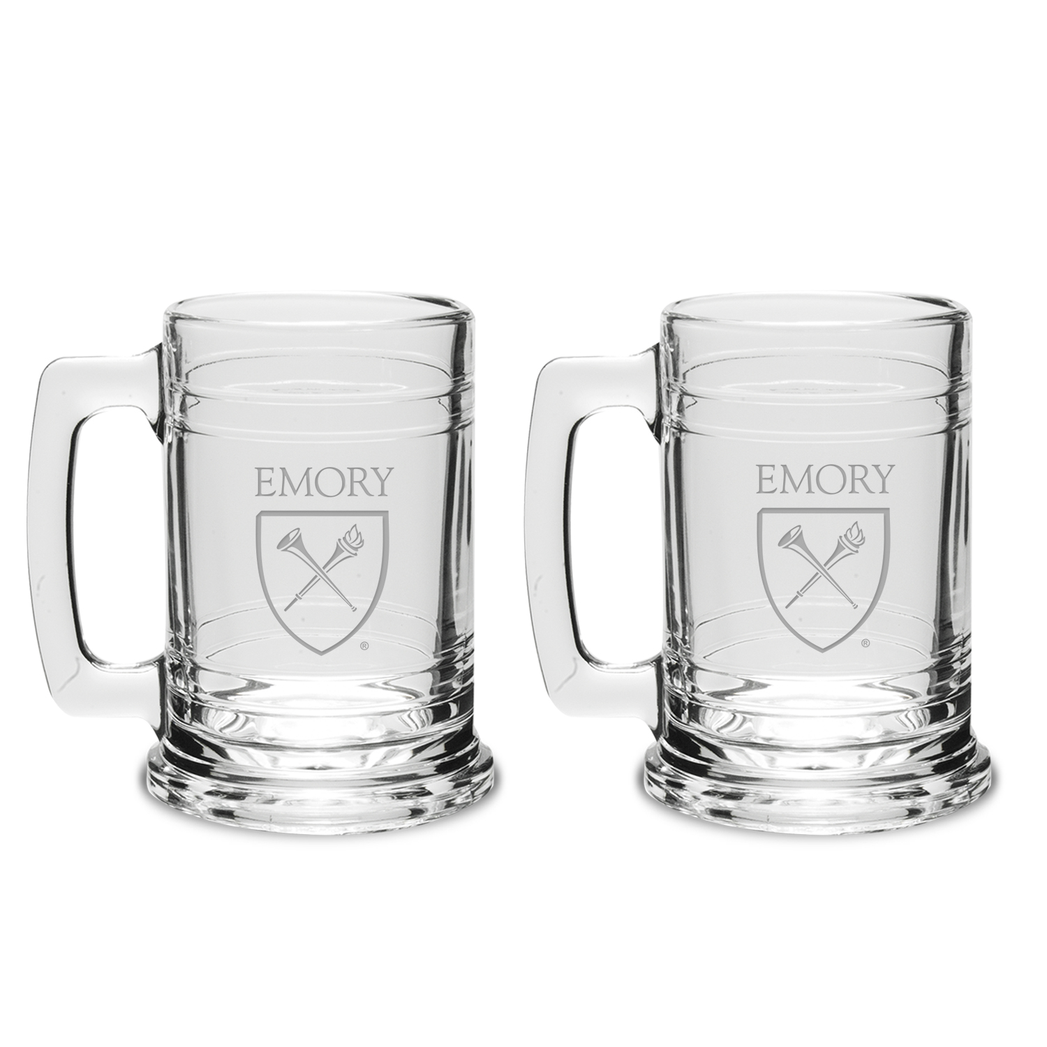Emory Eagles 15oz. 2-Piece Colonial Tankard Set