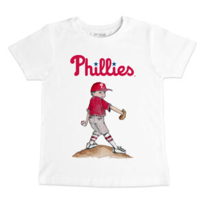 Youth Tiny Turnip White Philadelphia Phillies Clemente T-Shirt