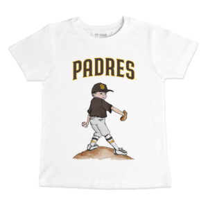 Youth Tiny Turnip White San Diego Padres Clemente T-Shirt