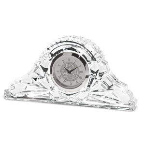 Silver Lebanon Valley College Crystal Clock